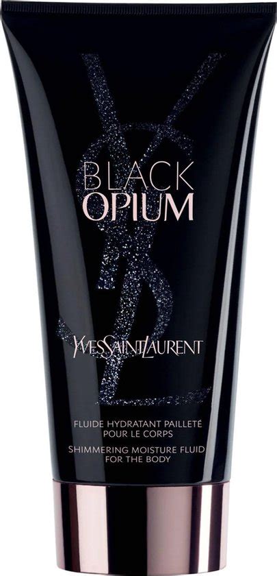 yves saint laurent black opium shimmering moisture fluid|Black Opium moisturizer.